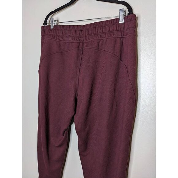 Athleta Recover Bounce Back Jogger Sweatpants Burgundy 1X - Picture 7 of 14